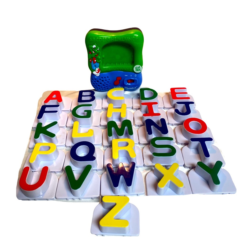 Leap Frog Fridge Phonics Magnets Set All 26 Letters Working Set/ Machine!